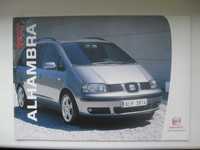 SEAT ALHAMBRA Prospekt Katalog Seat Alhambra 2008 PL