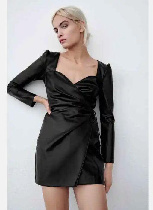 Sukienka skorzana Zara