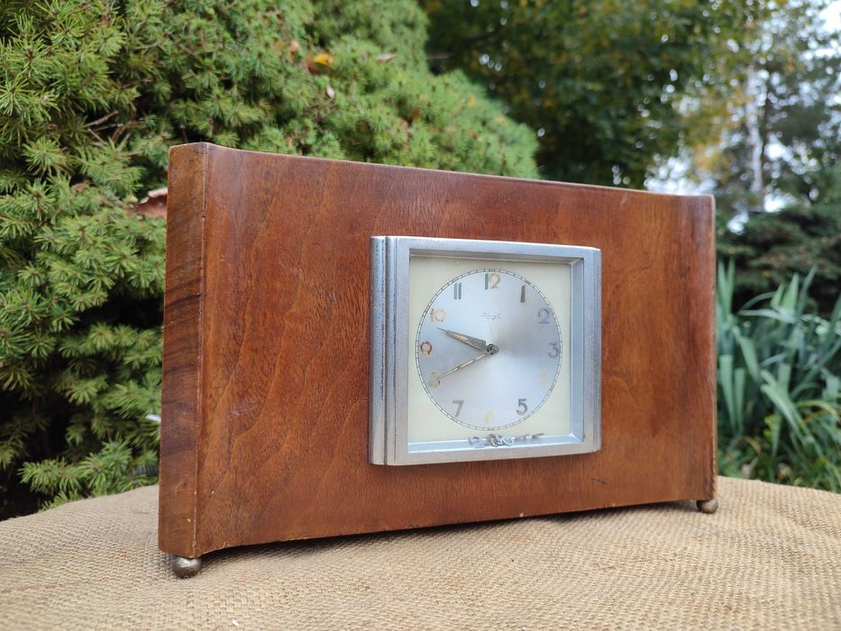 zegar kominkowy budzik Kienzle