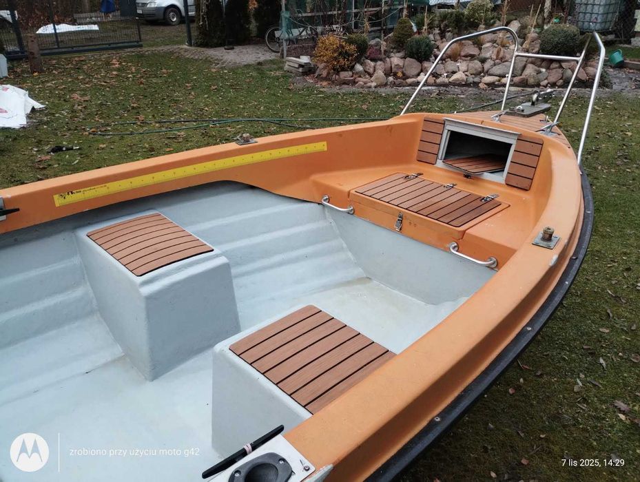 Motorówka crescent - wiosłowo motorowa - super stan!!!