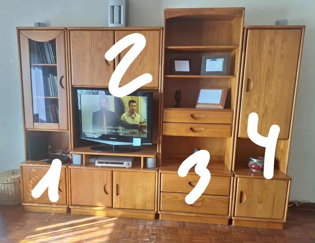 Móvel TV com arrumação