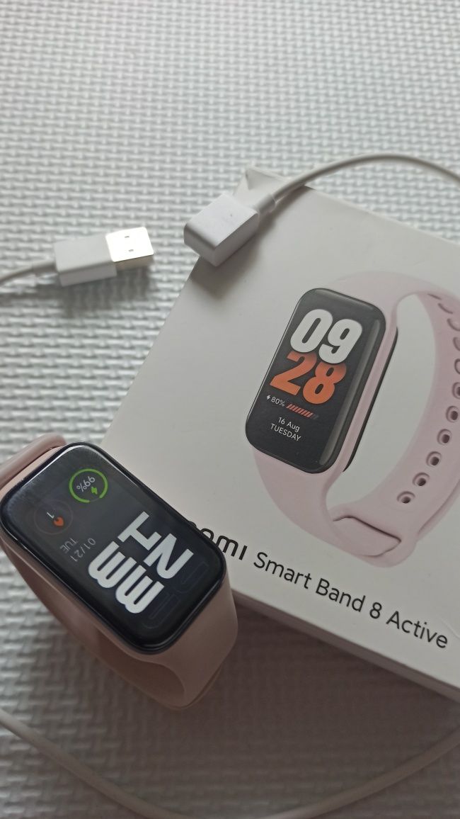 Xiaomi opaska zegarek smart band 8 active gwarancja