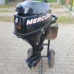 Silnik zaburtowy Mercury 8 4T 20 mtg,  Stopa S, 2012r. Salon Polska !