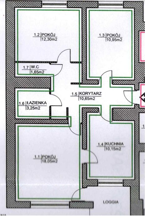 Mieszkanie 3-pokojowe 67 m² – bez pośredników, dobra lokalizacja