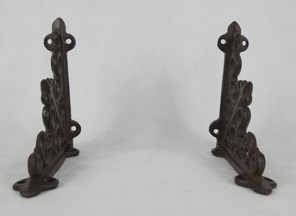 Wsporniki para półka podpórka wieszak 14 x14cm 8par wspornik żeliwo