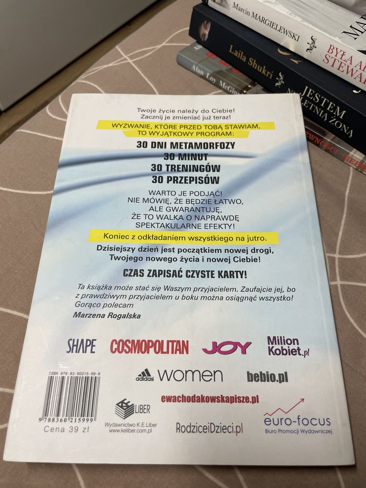 Książka Bestseller Ewa Chodakowska Zmień swoje życie