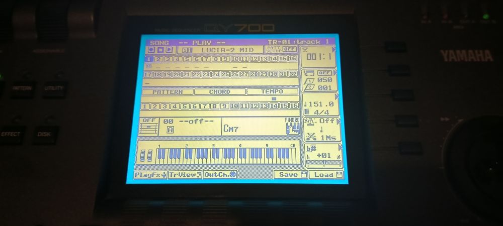 Yamaha QY 700 moduł brzmieniowy seqencer midi emulator USB ew. zamiana