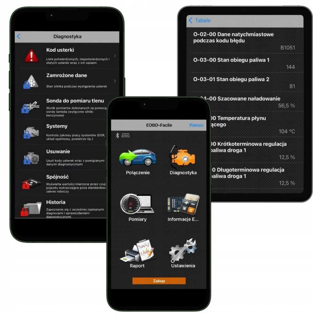 Interfejs Diagnostyczny ELM327 iCar2 Vgate OBD2 PL nowy zapakowany spr