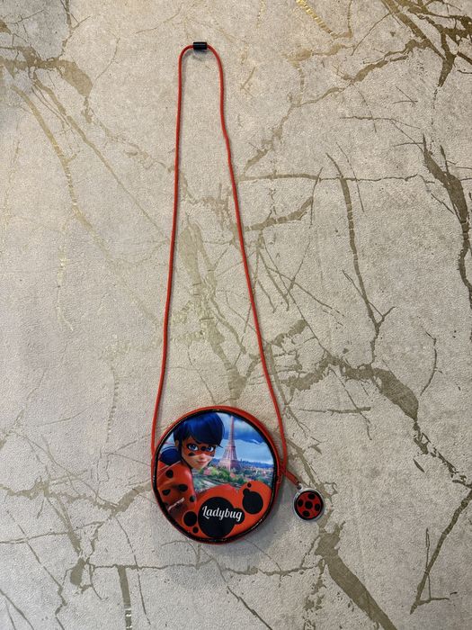 Torebka Miraculum Miraculous Ladybug Biedronka i czarny kot