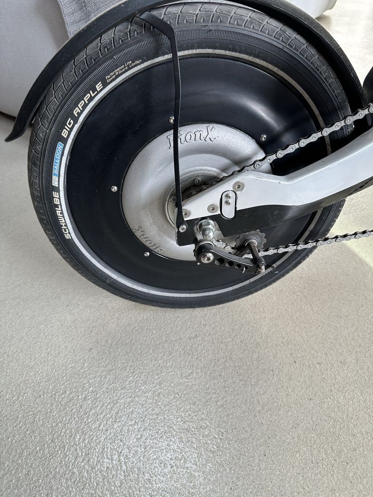Rower BMW składak elektryczny unikat