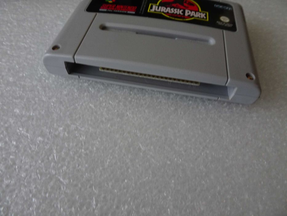 Jogo Super Nintendo SNES Jurassic Park