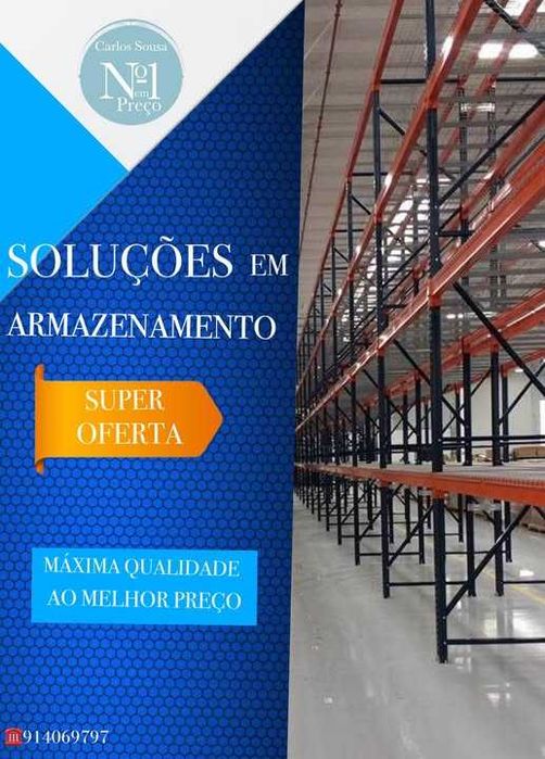 Racks industriais, aproveite o seu espaço de armazenamento ao máximo!