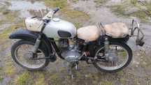 Motor Motocykl MZ ES 150 z Niemiec 1975r na chodzi ZSCHOPAU Trophy