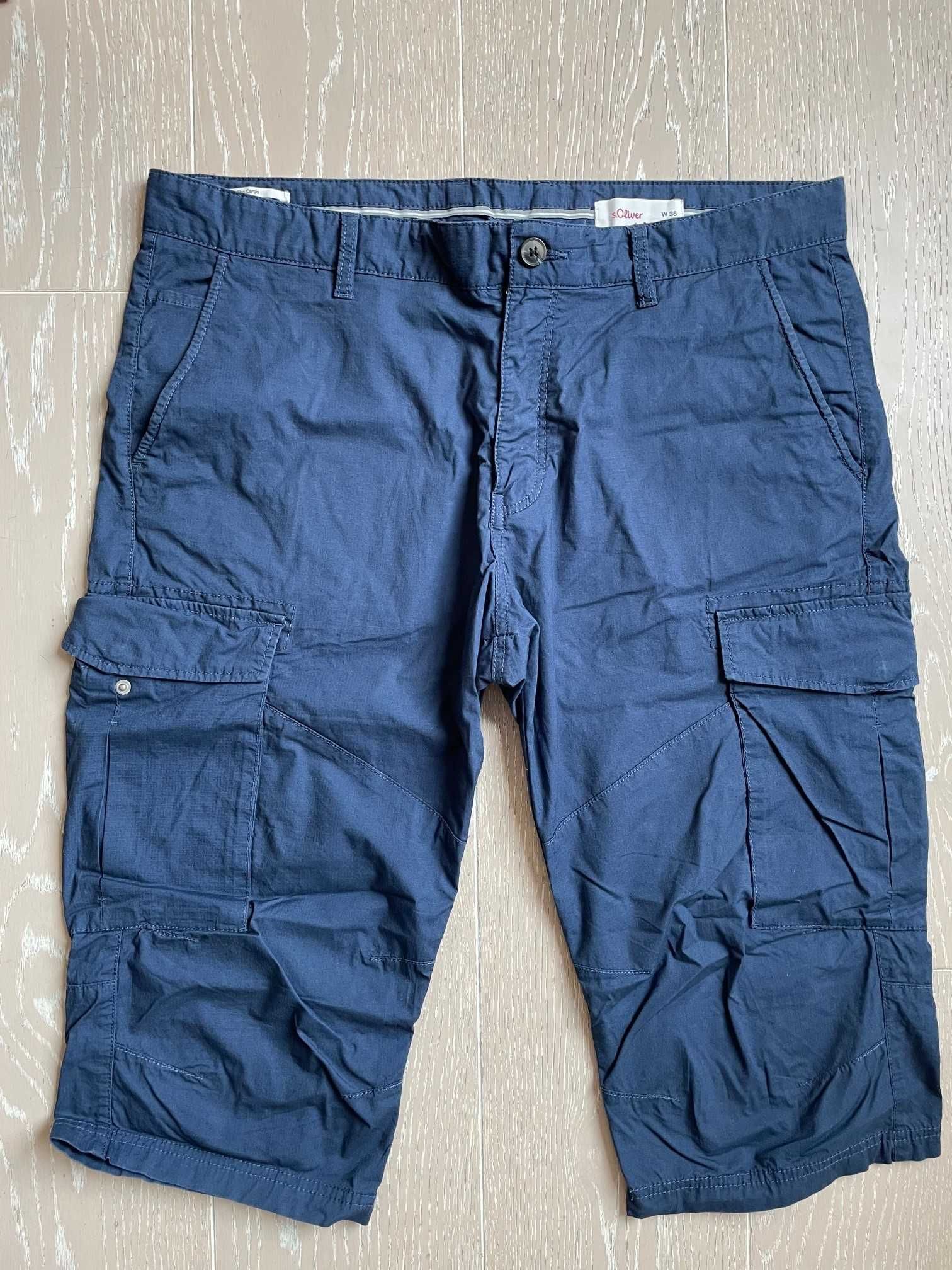 Zestaw z Peek koszule 4 szt. Jake 43-44 XL +spodenki cargo S.Oliver 36