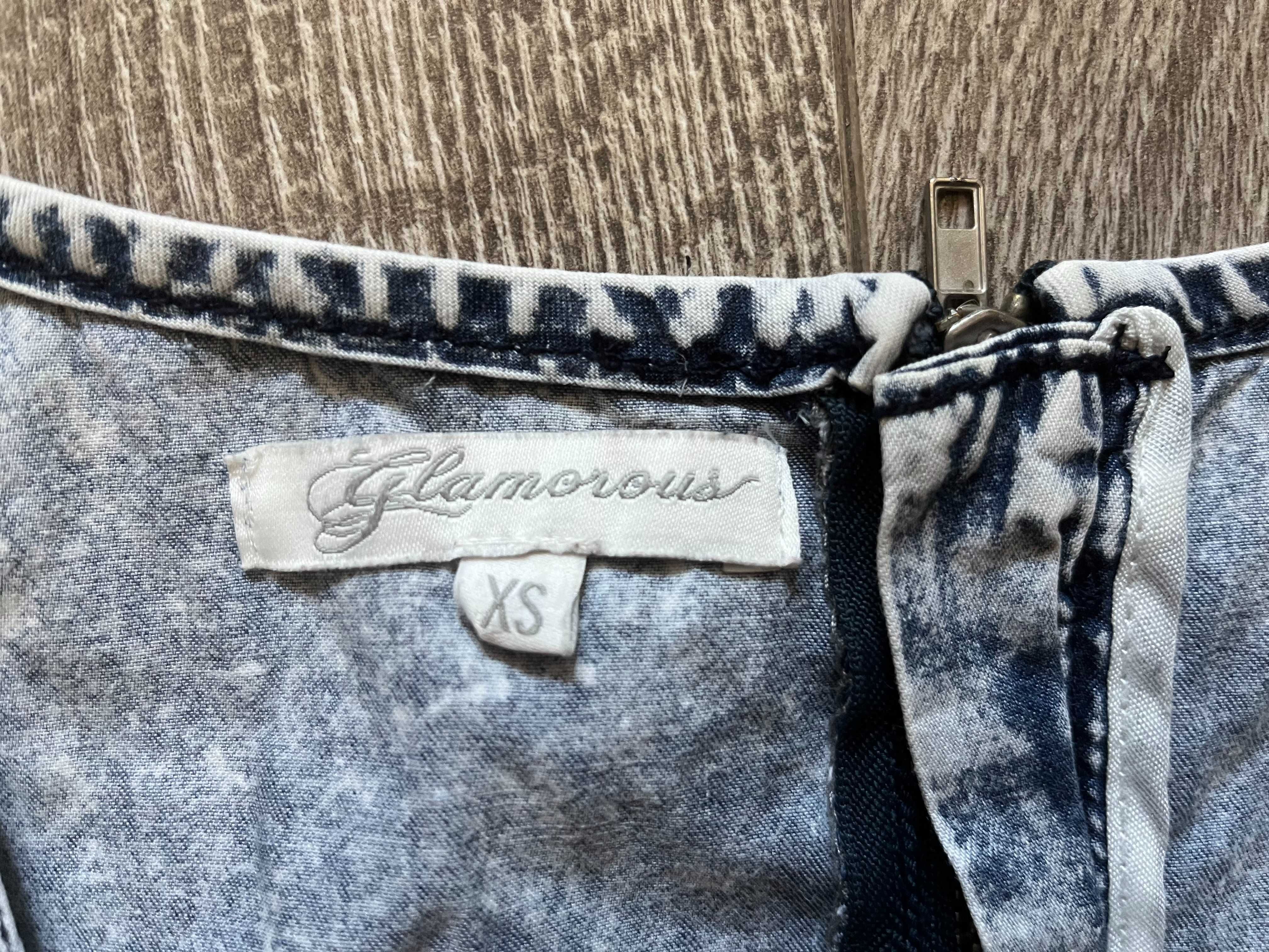 Sukienka jeansowa Glamorous XS