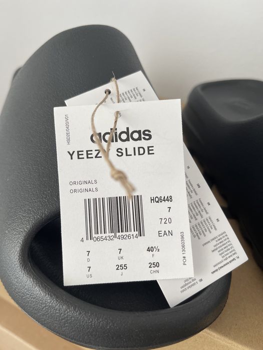 Klapki Adidas Yeezy Slide Onyx 40,5