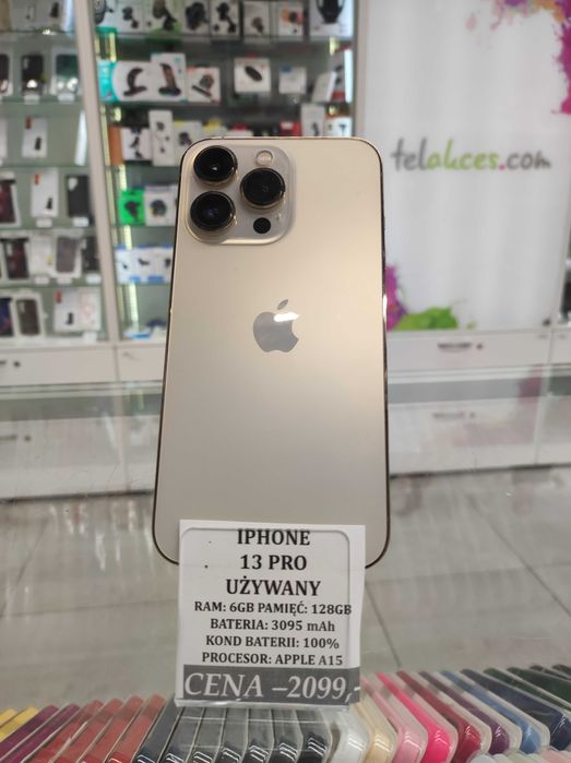 Iphone 13 Pro Bat 100% 128GB Telakces Felicity *Raty 0%
