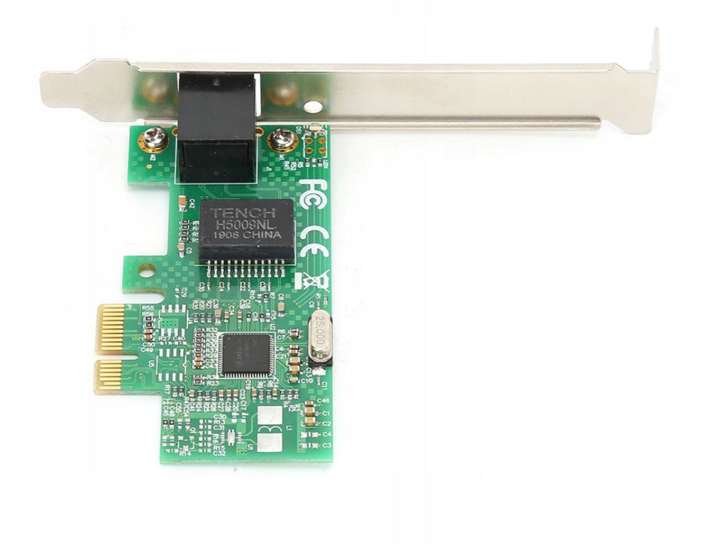 Intel T211 PCIe karta sieciowa Gigabit Ethernet RJ-45