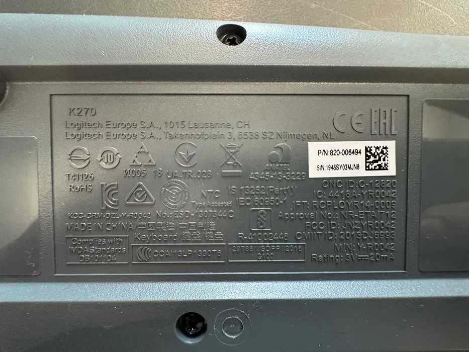 Klawiatura LOGITECH MK270