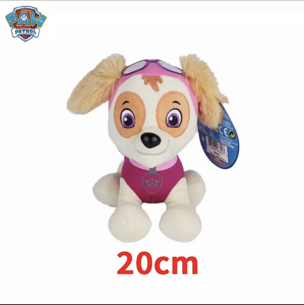 Patrulha Pata Peluches 20cm bonecos paw