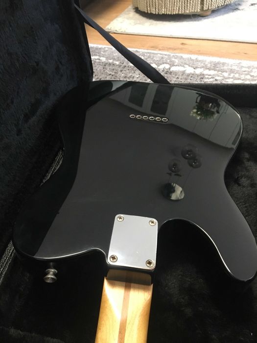 Fender Standard Telecaster MN WPG Black SS czarny Case Made in Mexico