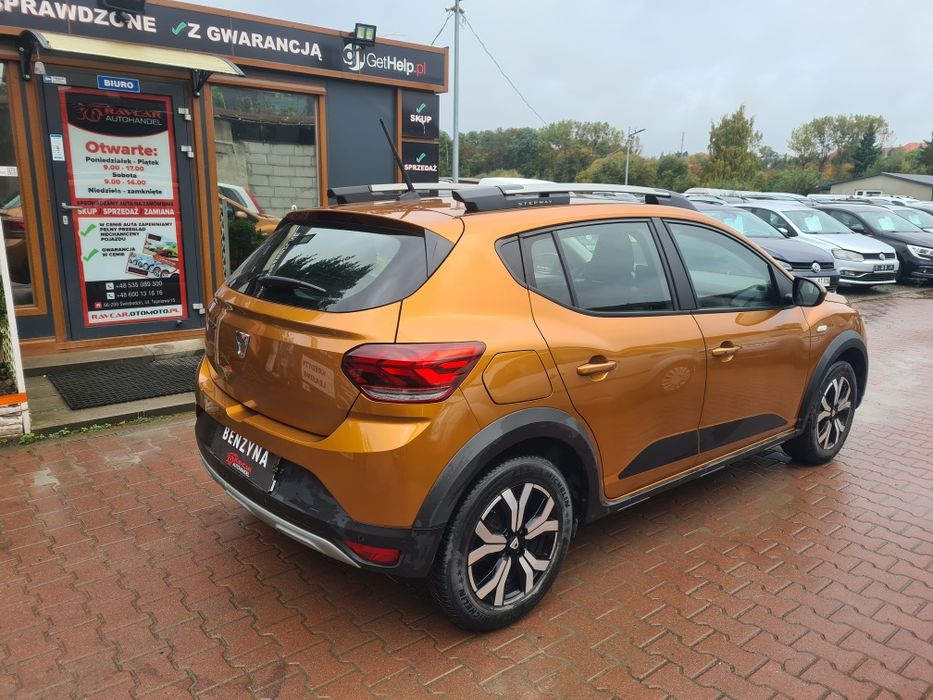 Dacia Sandero Stepway / 1,0 benzyna - gaz / Zarejestrowany /Led