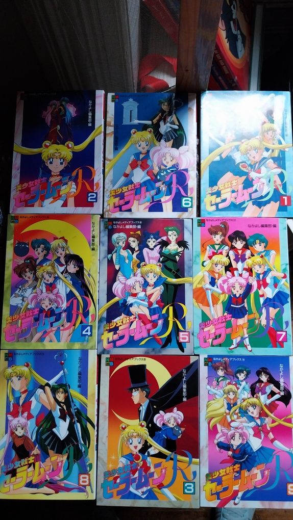 Lote de livros Sailormoon anime Sailor Moon