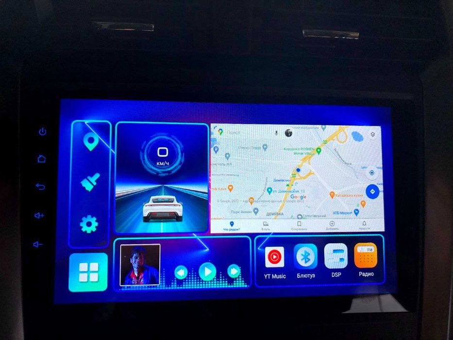 Магнітола Android 10 Ford Fusion 4/32 гб 4Gsim DSP замість Sync 1 Нова