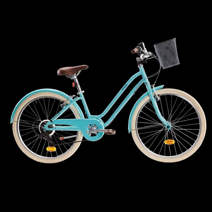 Rower miejski dla dzieci jak nowy Decatlon Btwin 500 24 cali