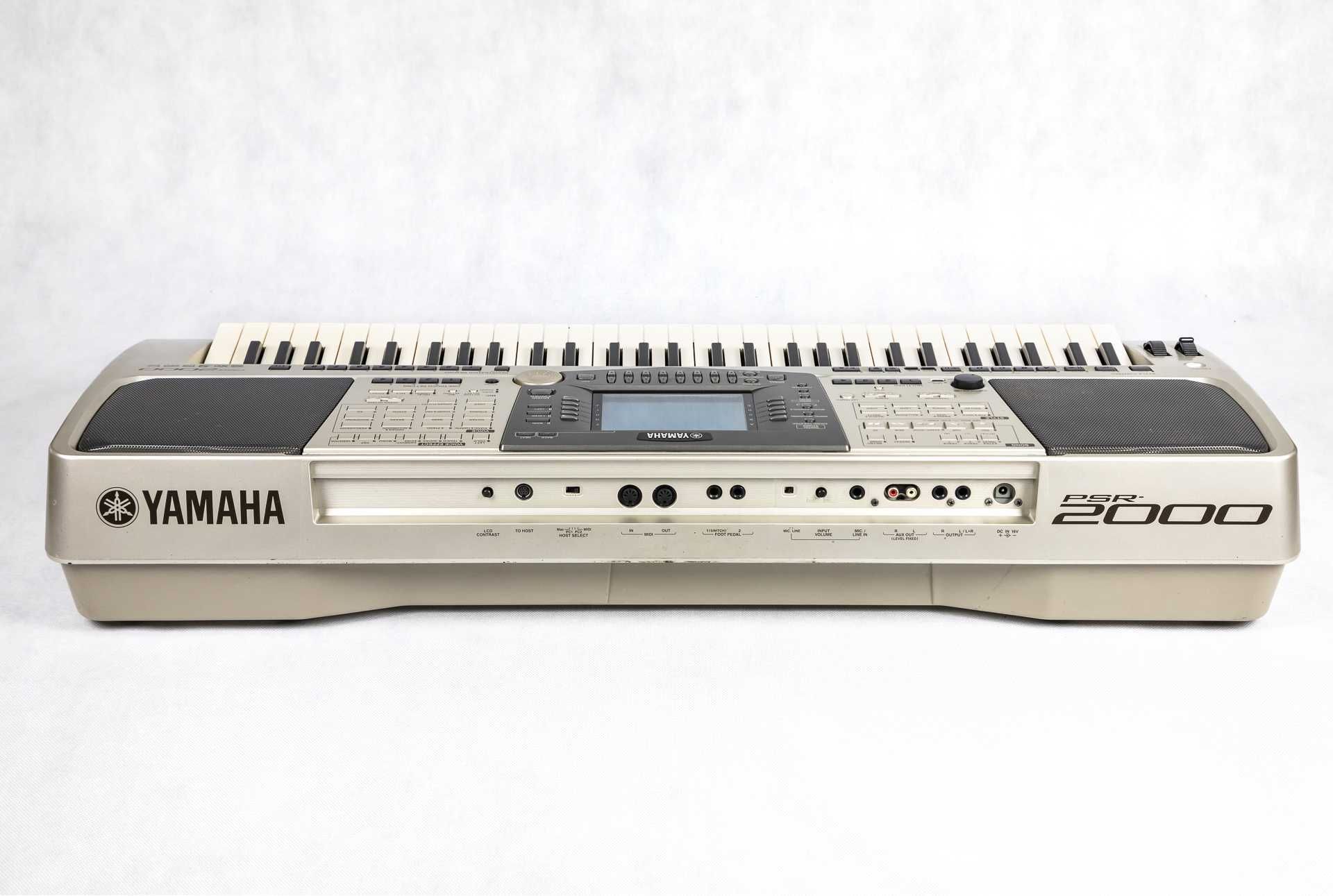 Yamaha PSR 2000 - keyboard