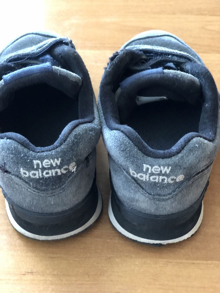 Кроссовки New Balance кожа 30 размер, 17,5 см стелька, очень удобные