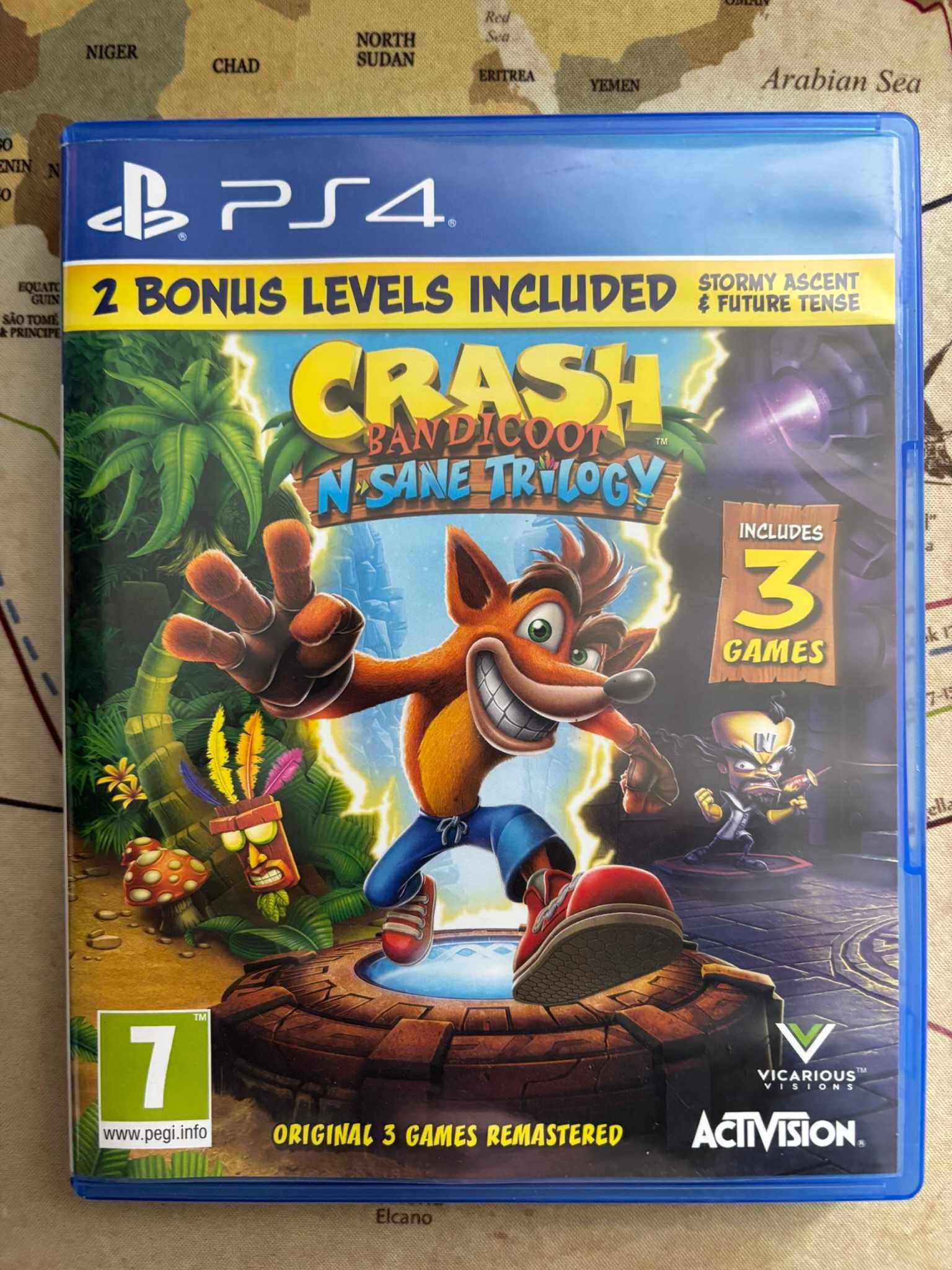 Crash Bandicoot N.Sane Trilogy PS4