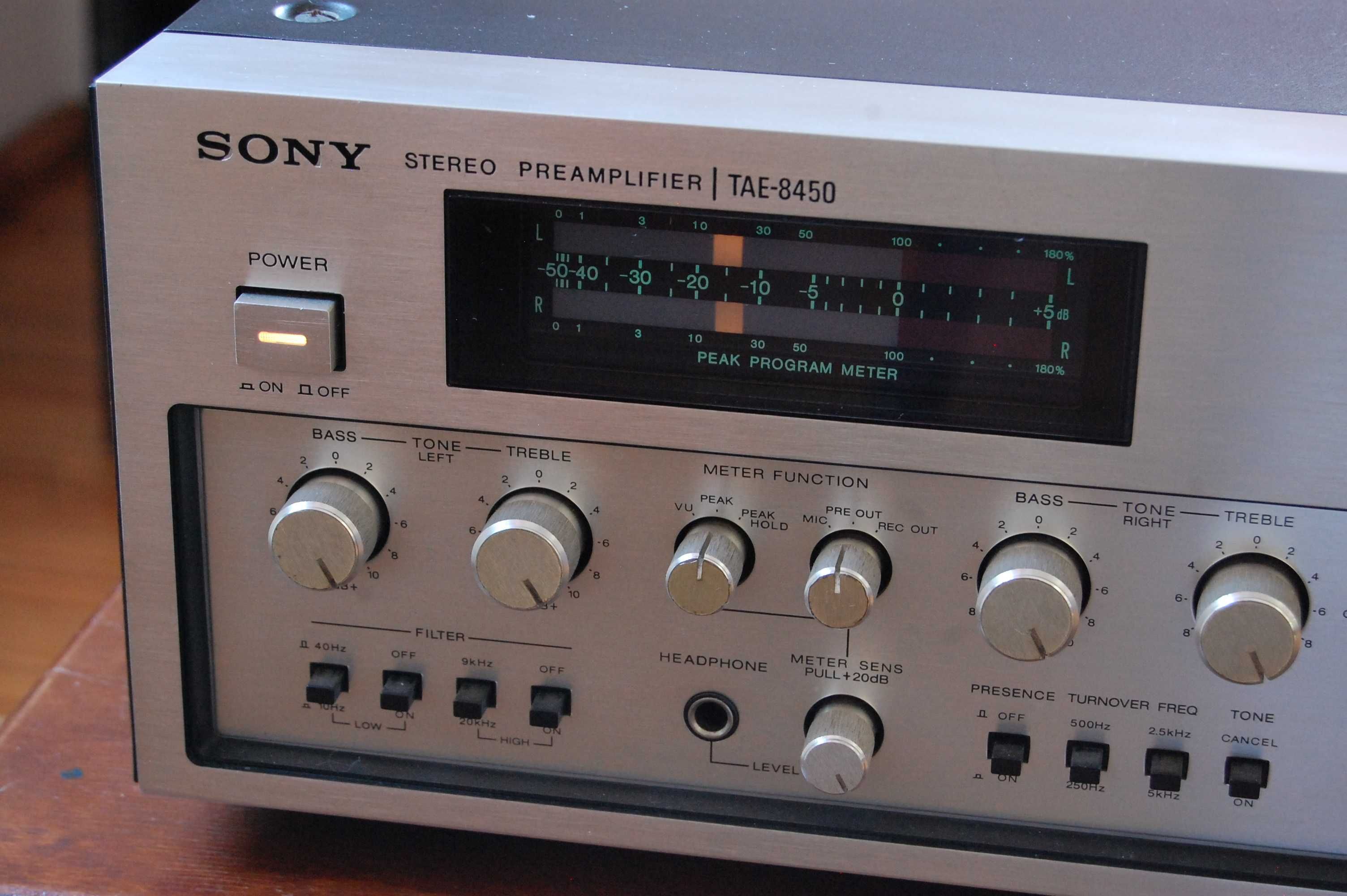 sony tae8450 najwyższy model wspaniałe zegary rzadkość 1974r