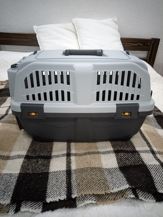 Переноска Skudo 1 , металлическая дверь, 48х32х32hсм