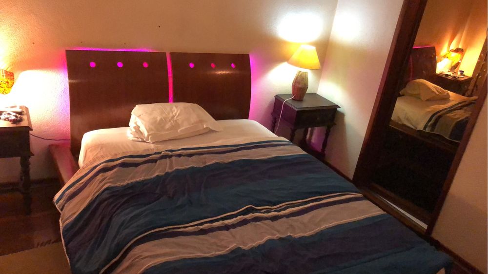 Cama dupla para o casal