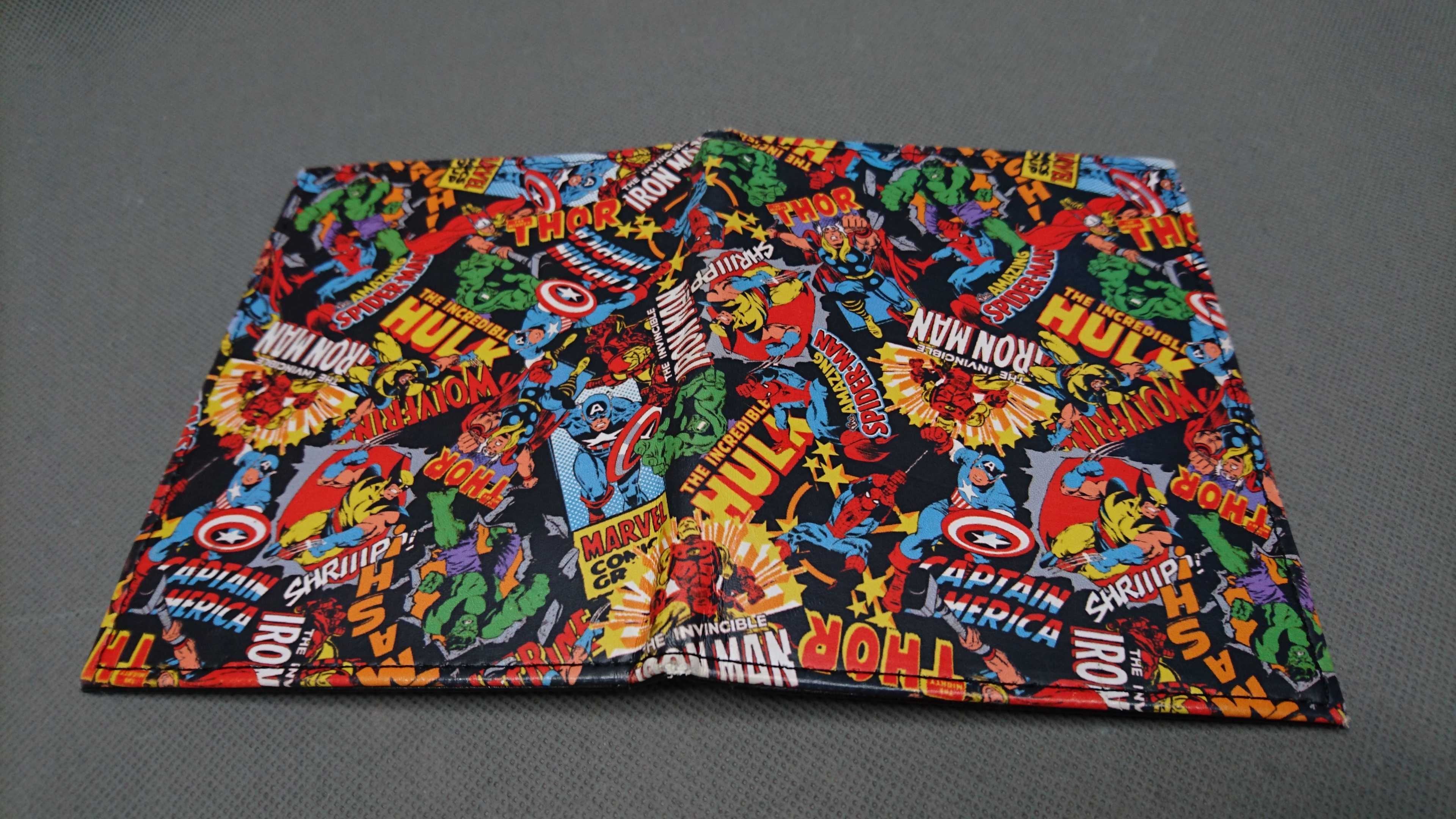 Marvel Comics Wallet Card Holder Multicolor Portfel Etui