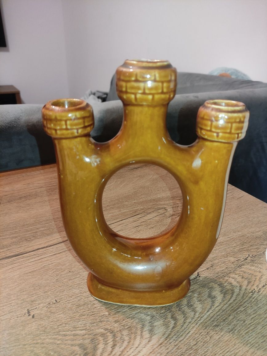Świecznik ceramiczny