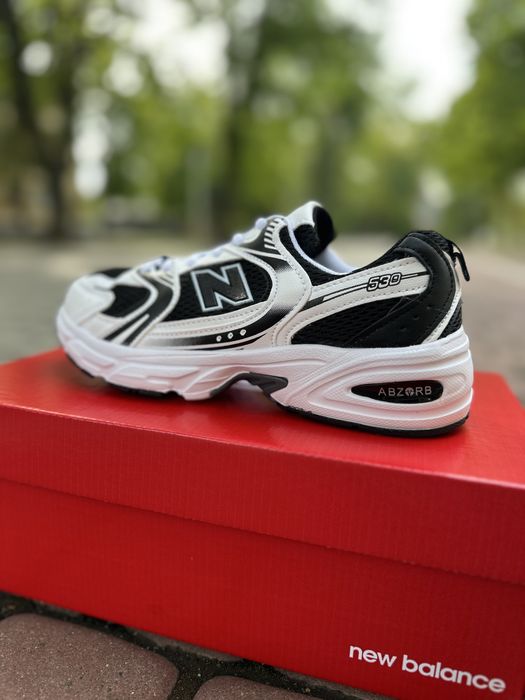 Кросівки New balance 530 black white чорні білі жіночі чоловічі