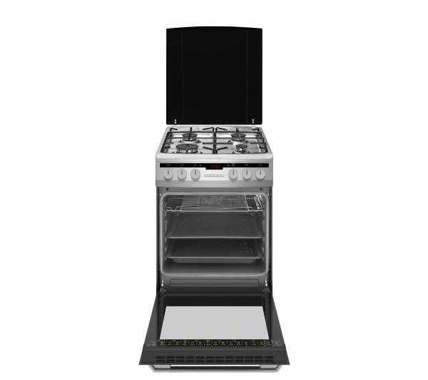 Kuchnia Amica 522GEH2.33ZPTA(XX) Inox 50cm Termoobieg Dostępna od Ręki