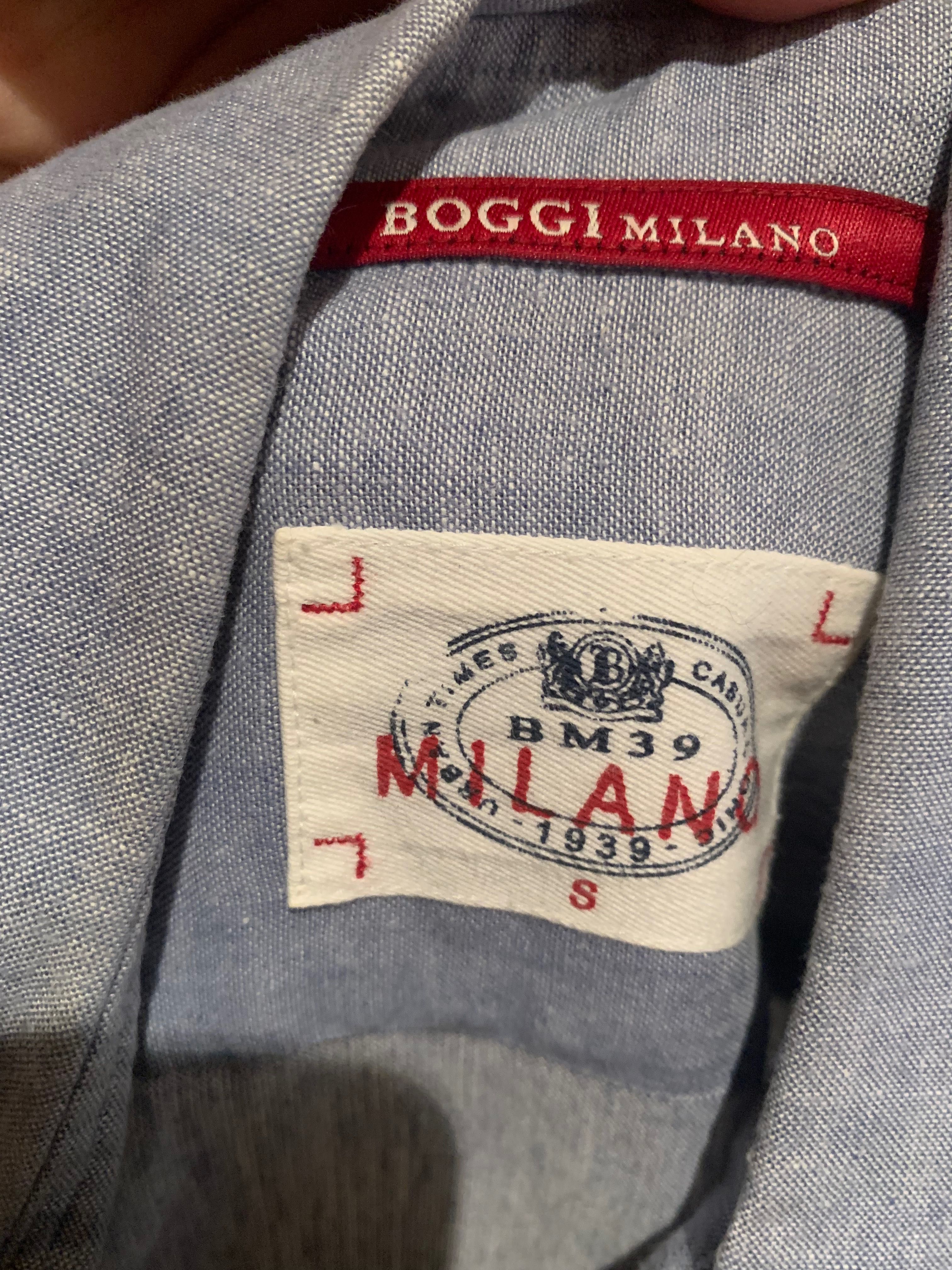 Camisa de homem italiana