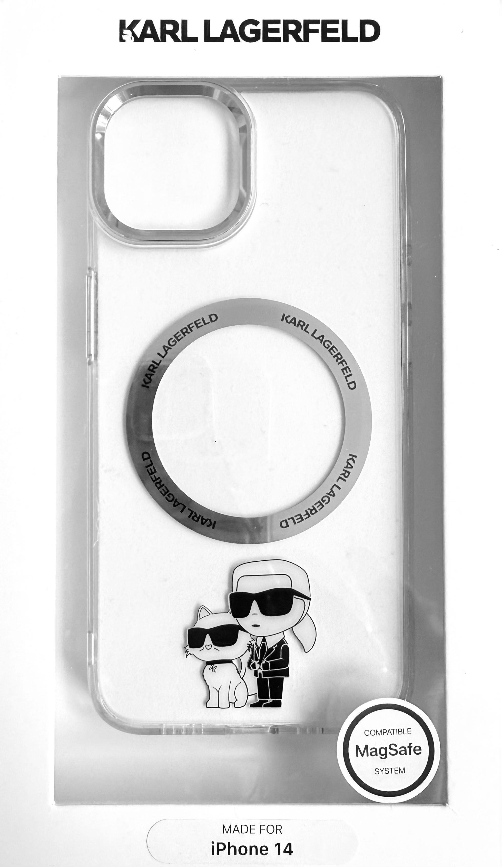 Etui do Apple iPhone 13/14 Karl Lagerfeld  MagSafe Transparent