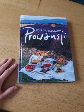 Ksiega smaków prowansji książka kulinarna  album ze zdjeciami regionu