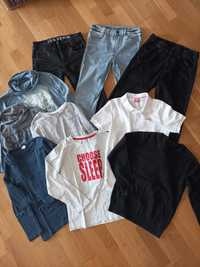 Джинси, реглак, кофта футболка, шкільна форма 11-12років, 146-152см