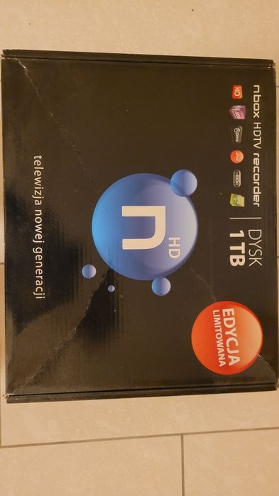 Dekoder nbox HDTV rekorder ,Dysk 1TB NOWY OKAZJA!