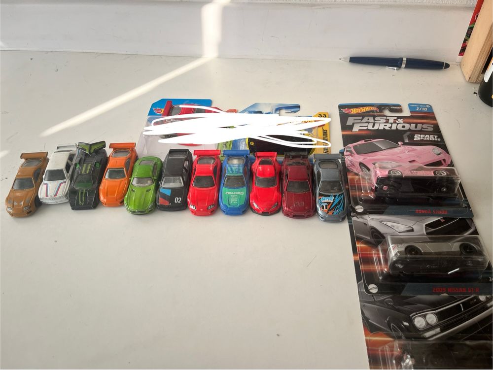 Autka hot wheels