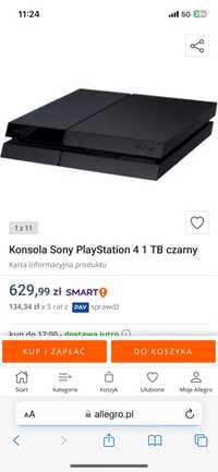 Playstation 4 wersja fat