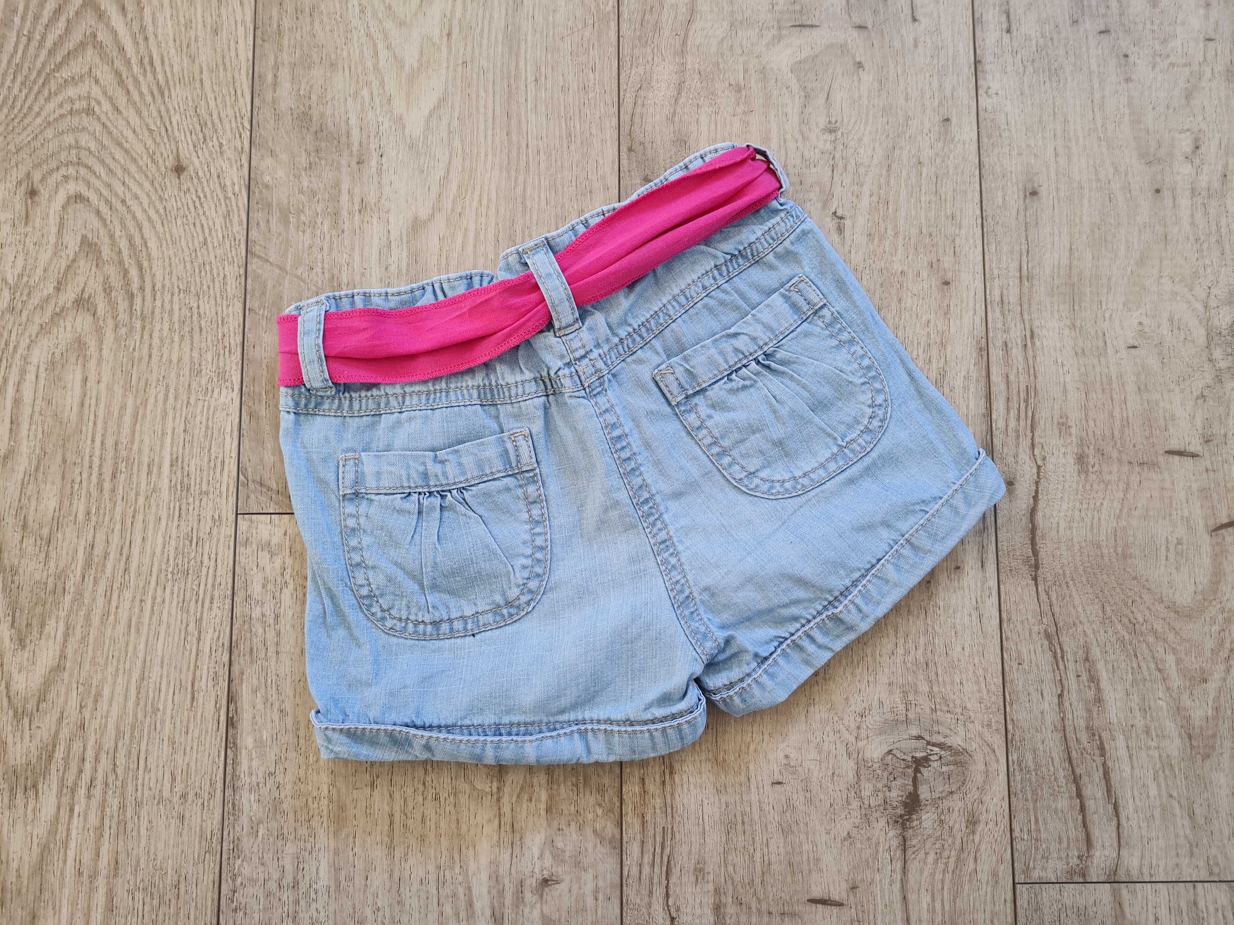 Spodenki jeansowe niebieskie C&A 116