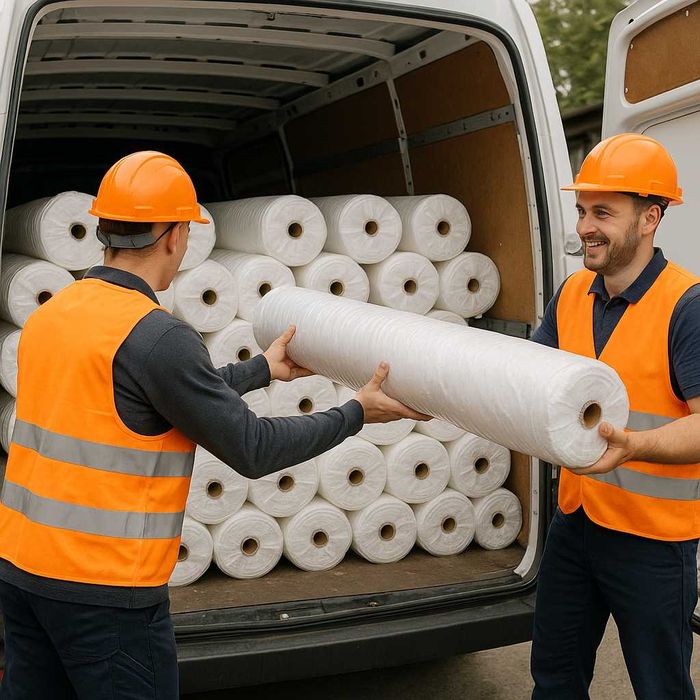 GEOWŁÓKNINA 1x50m 150g/m2 do drenażu, igłowa HIT