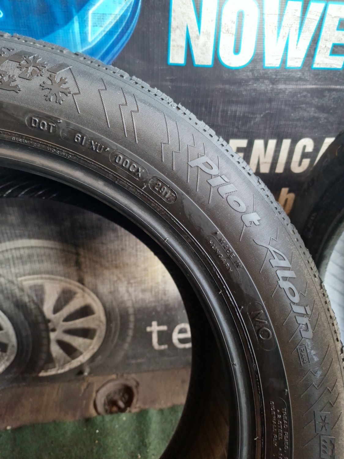 Opony zimowe 245/50/18 Michelin Para 6.2mm