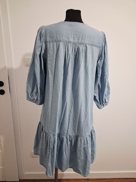 Msch Copenhagen sukienka błękitna damska S